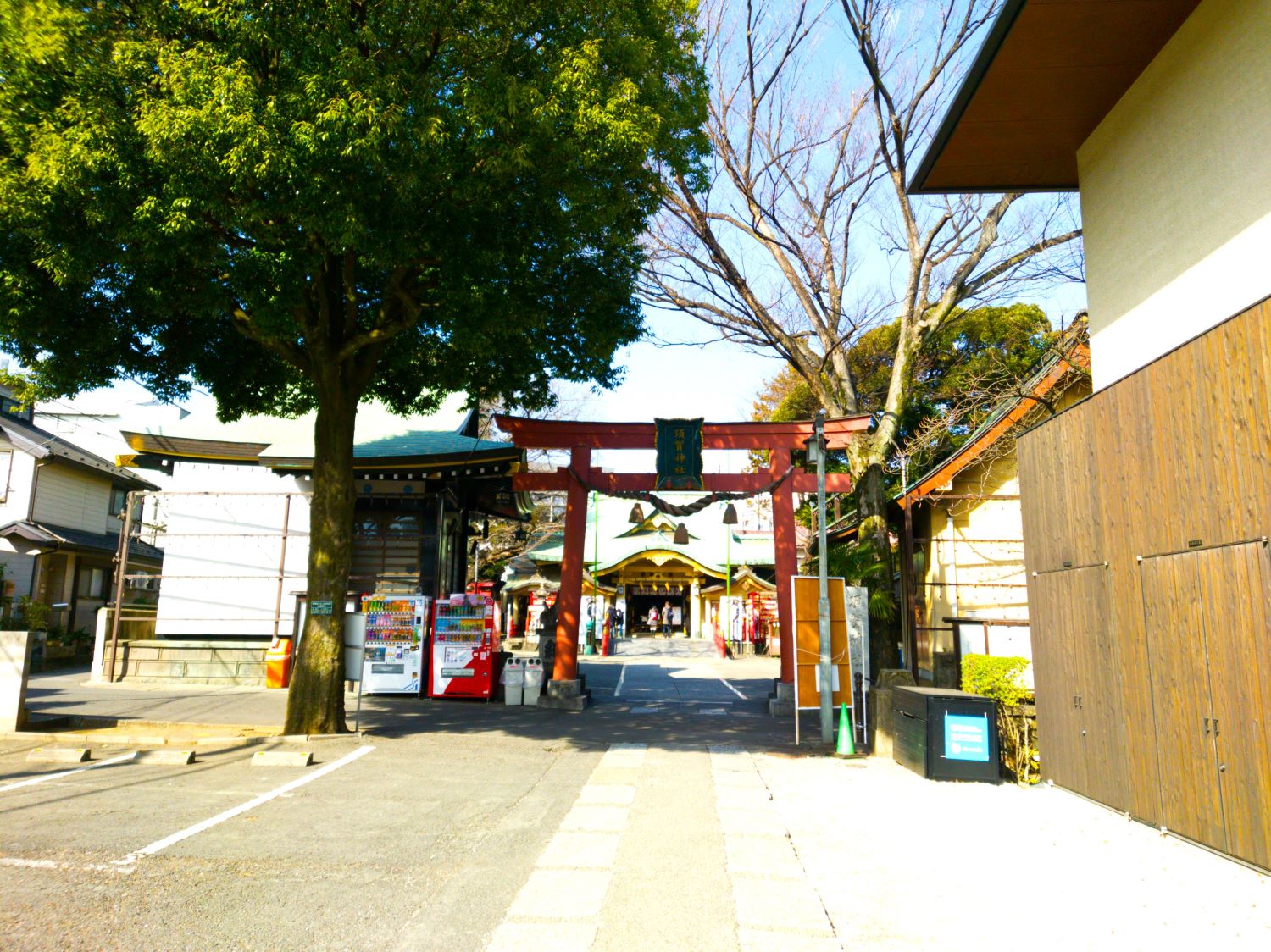 神社の写真